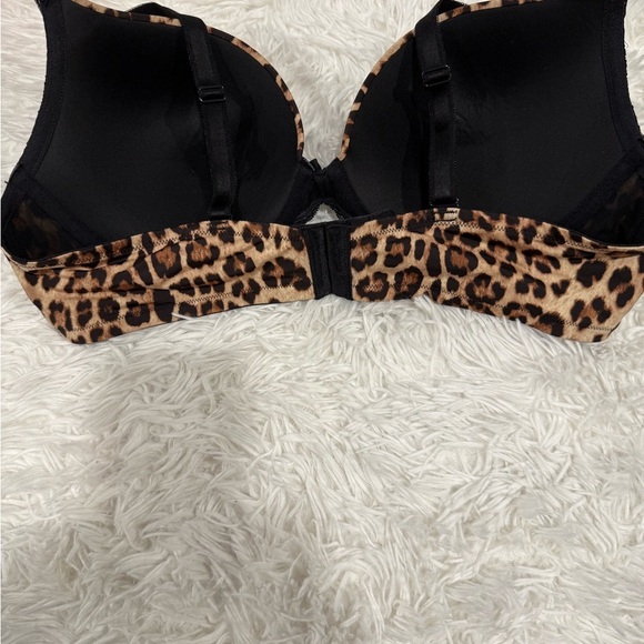 TORRID CURVE Leopard Microfiber & Black Lace Push-Up Size 42C - Picture 8 of 12